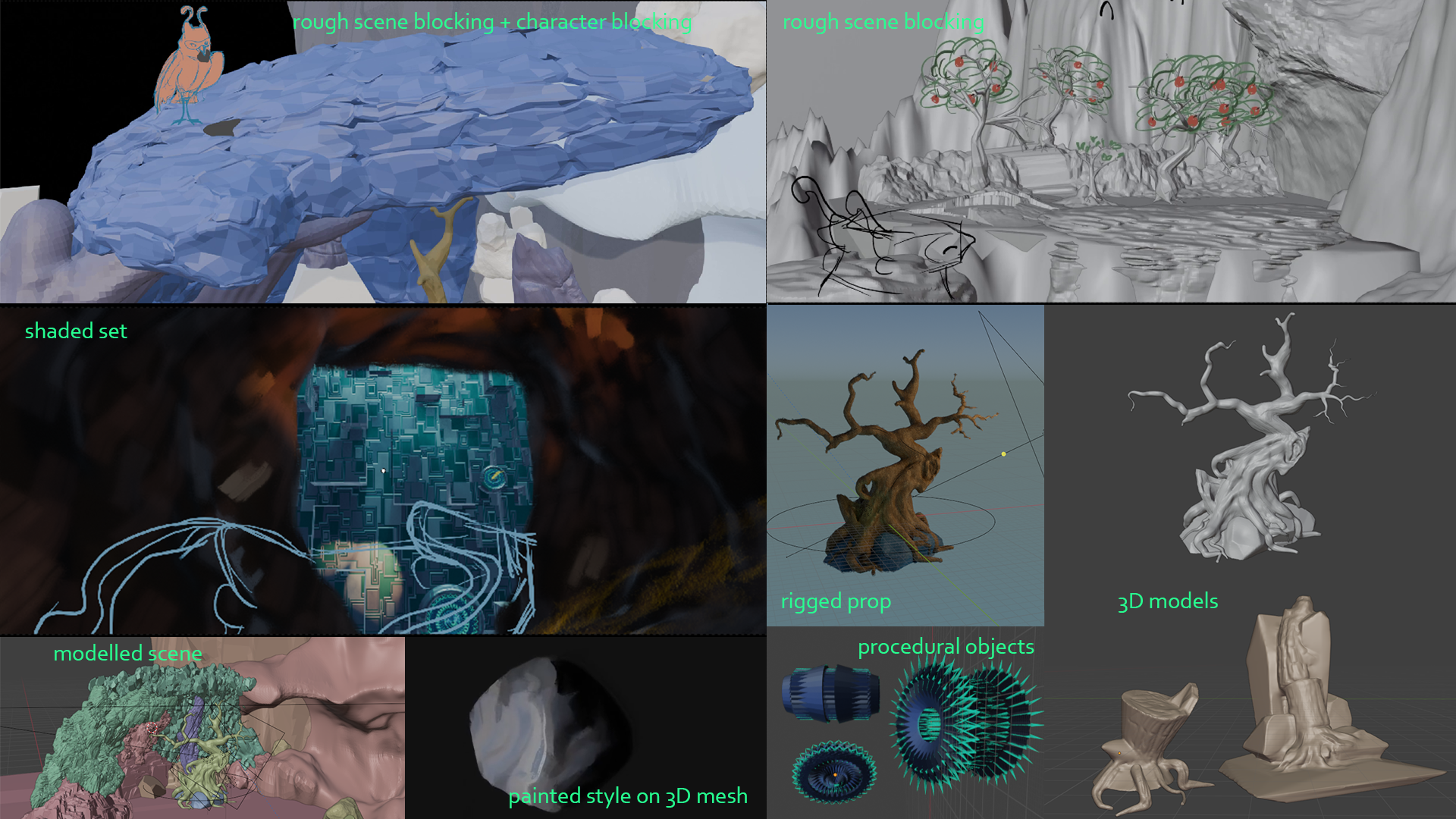 3D screenshots