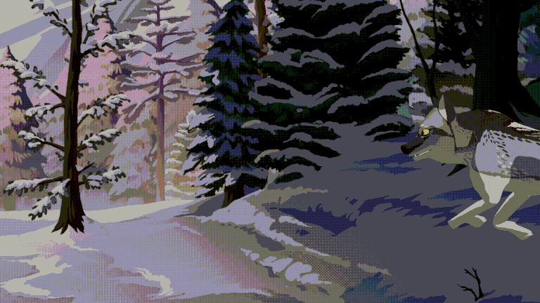 Lake scene