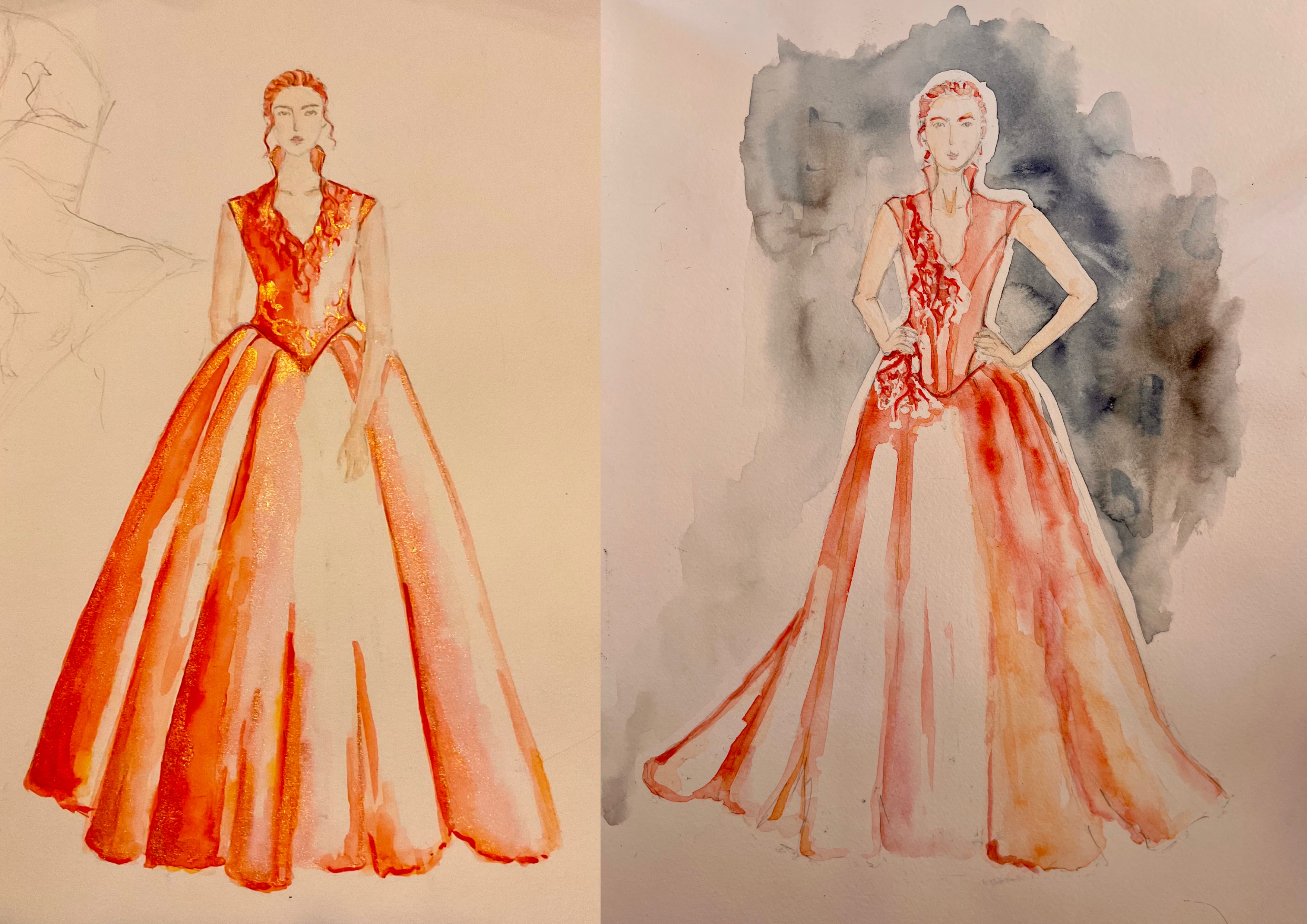 Watercolour Sketches