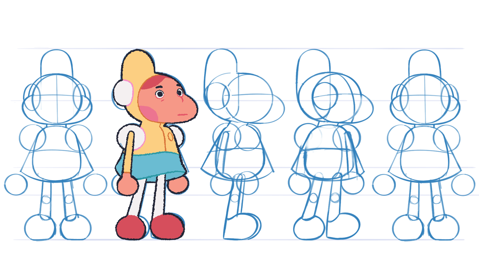 Character turnaround