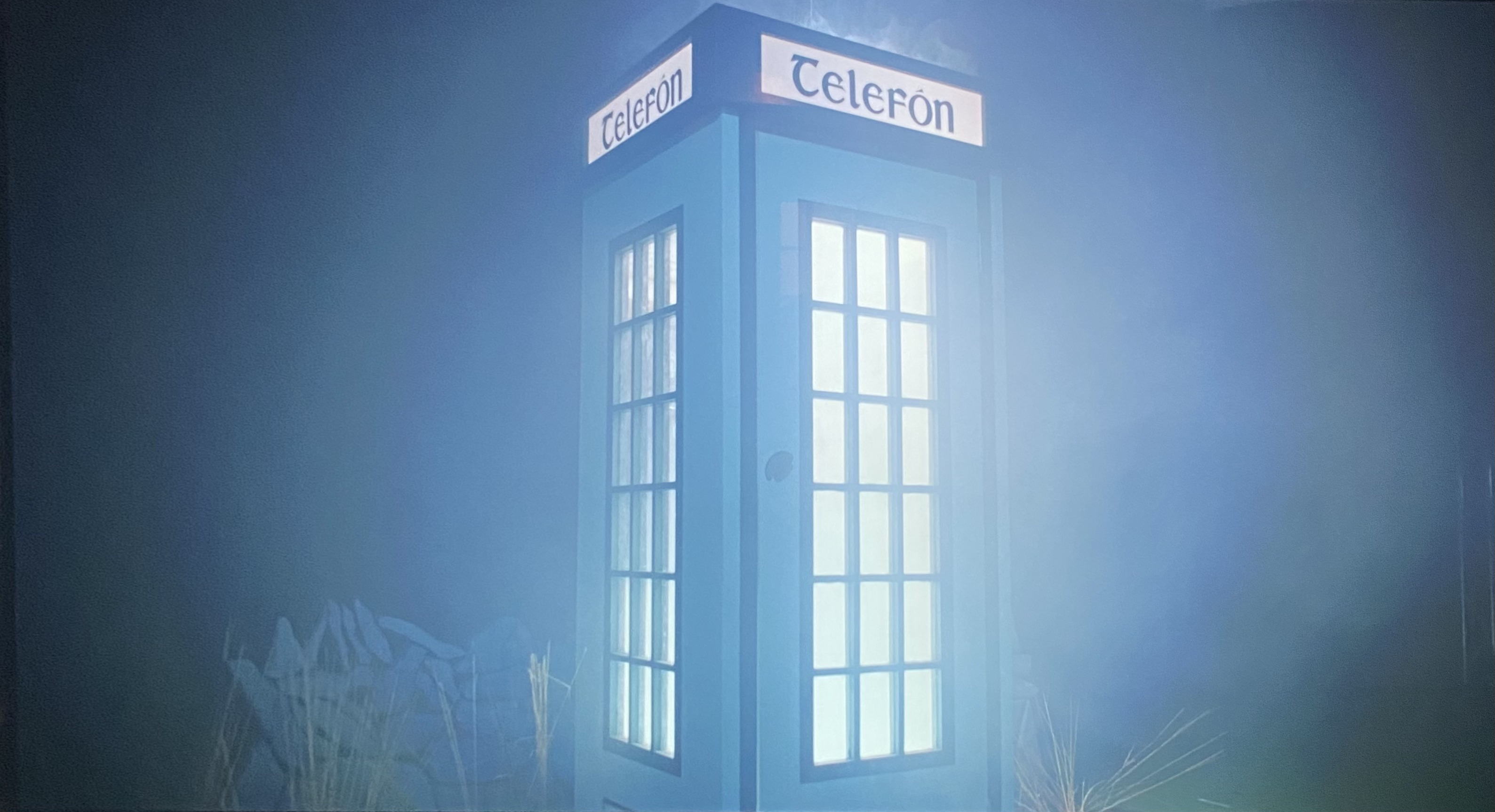 Ascension 1950's Telephone Box