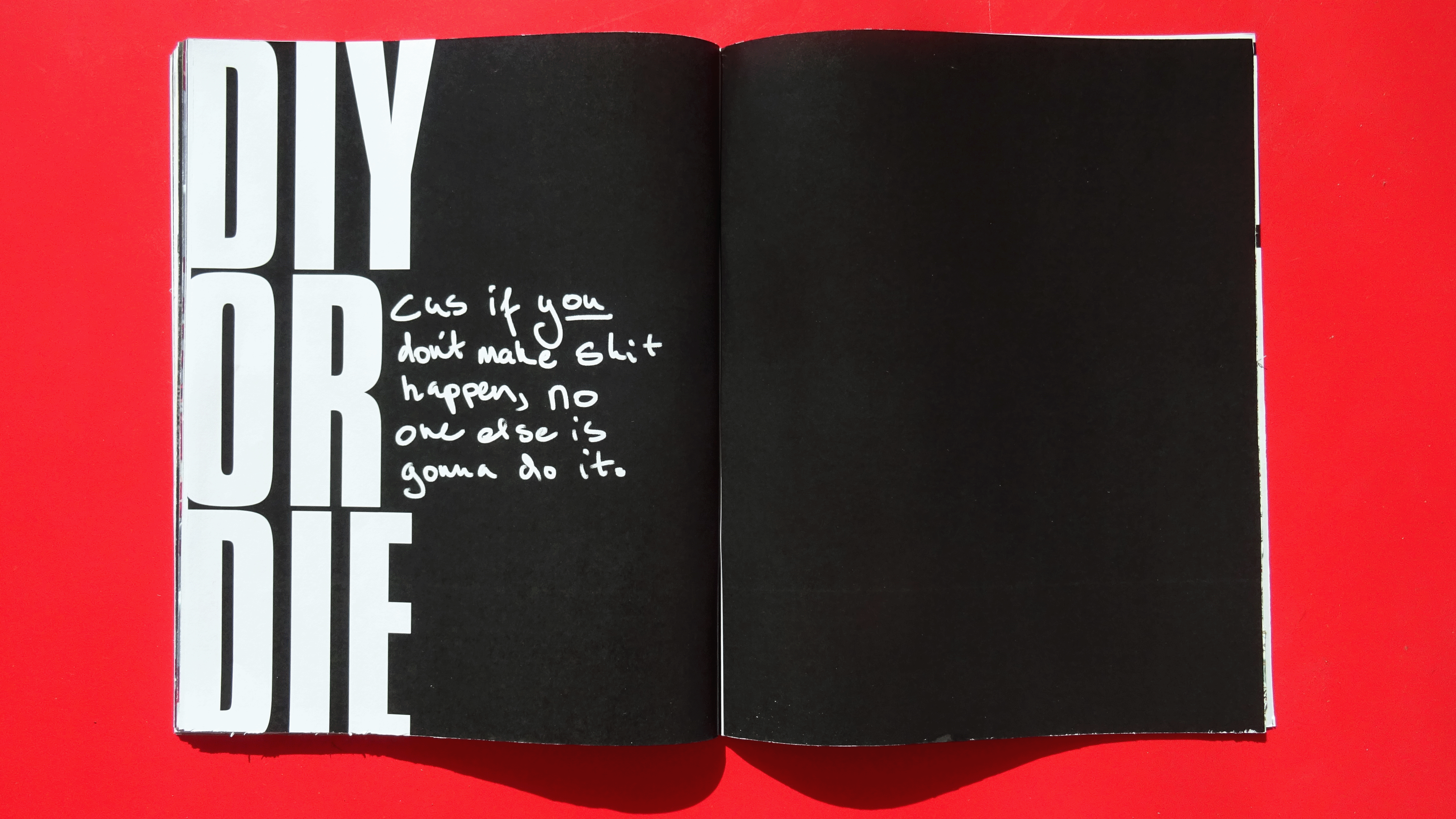double page spread