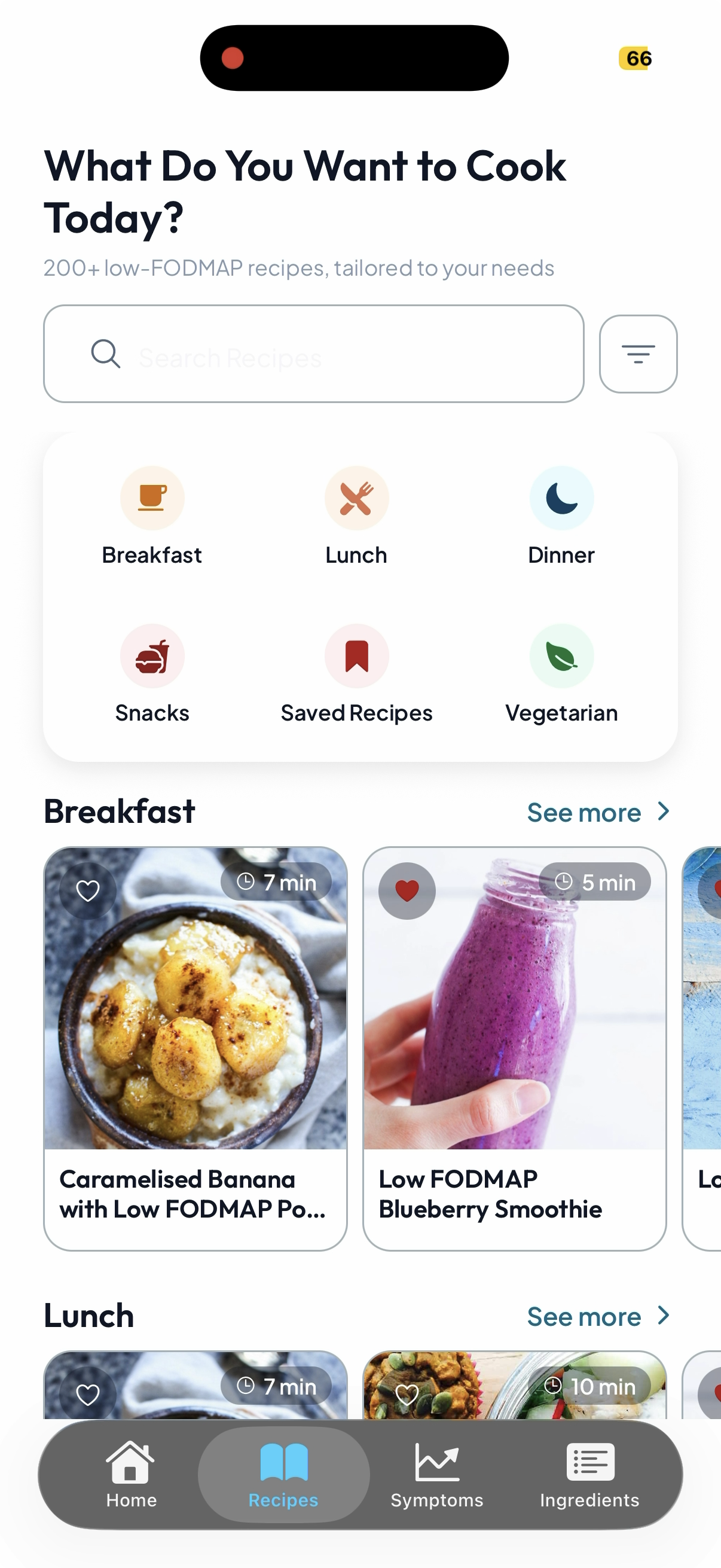 recipe page