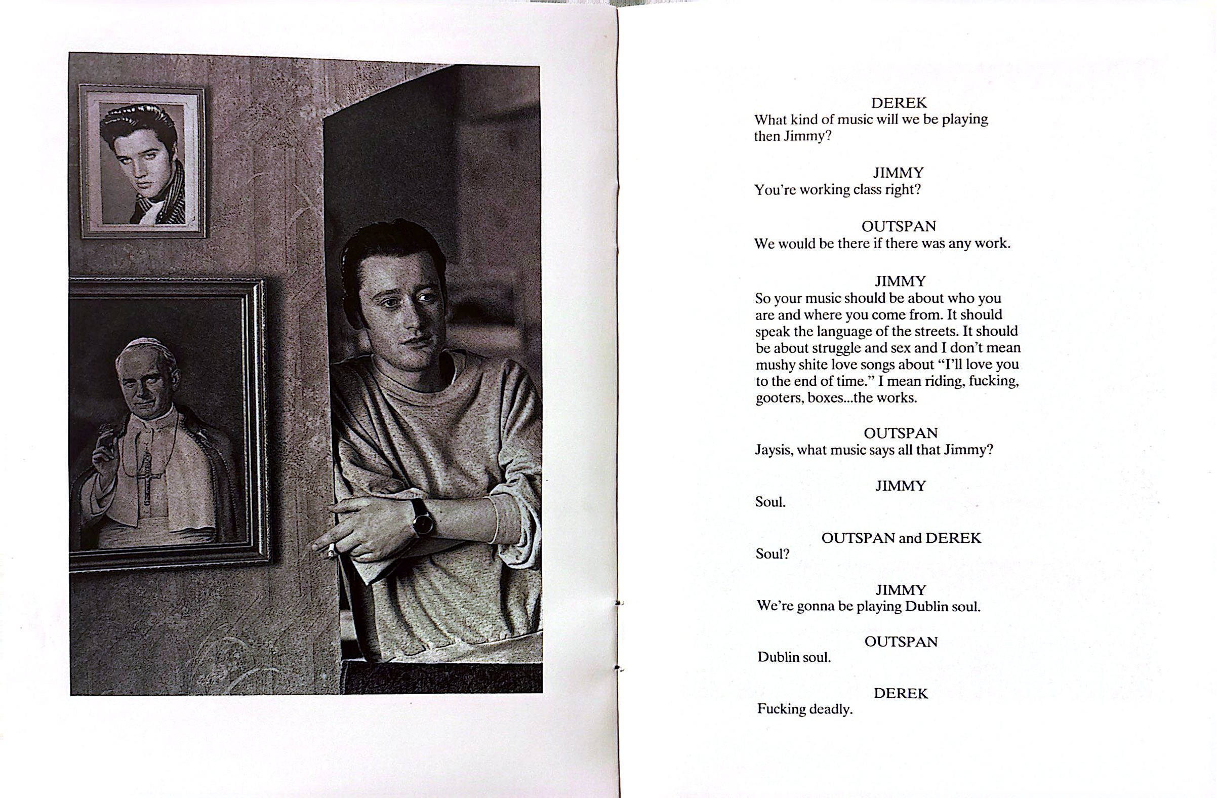 Press packet from the release of The Commitments 