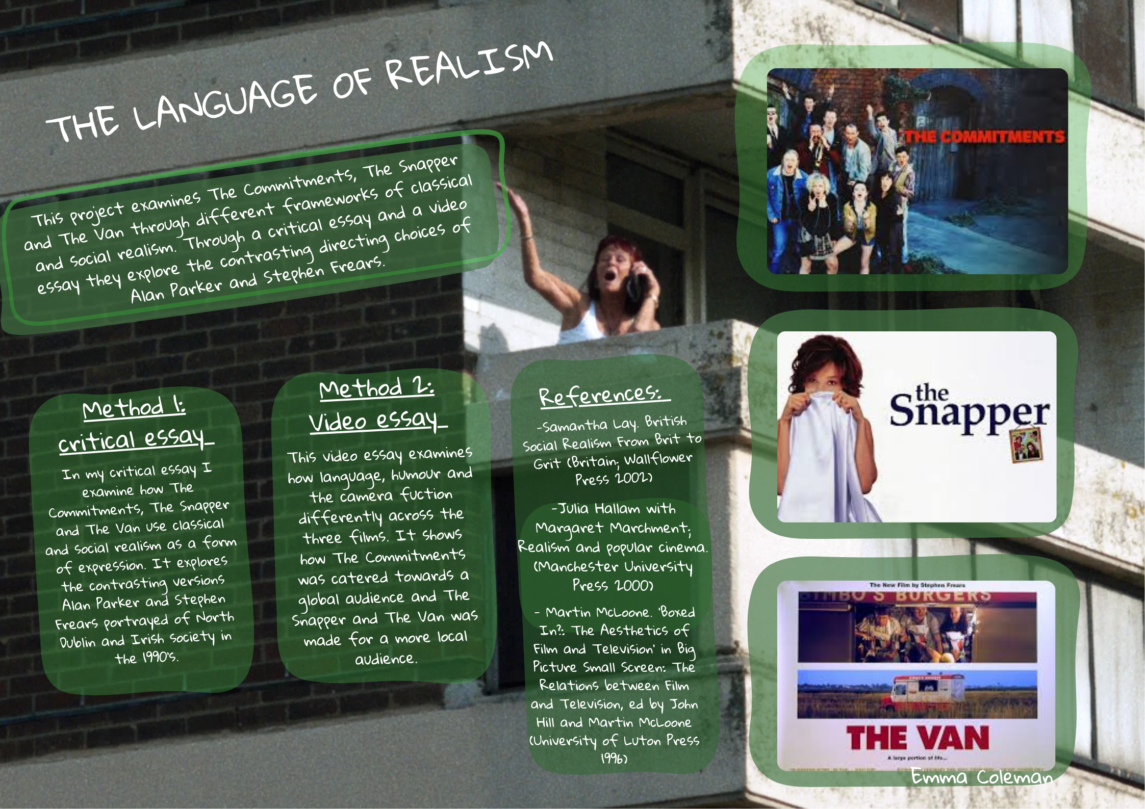 The Language of Realism major project project 
