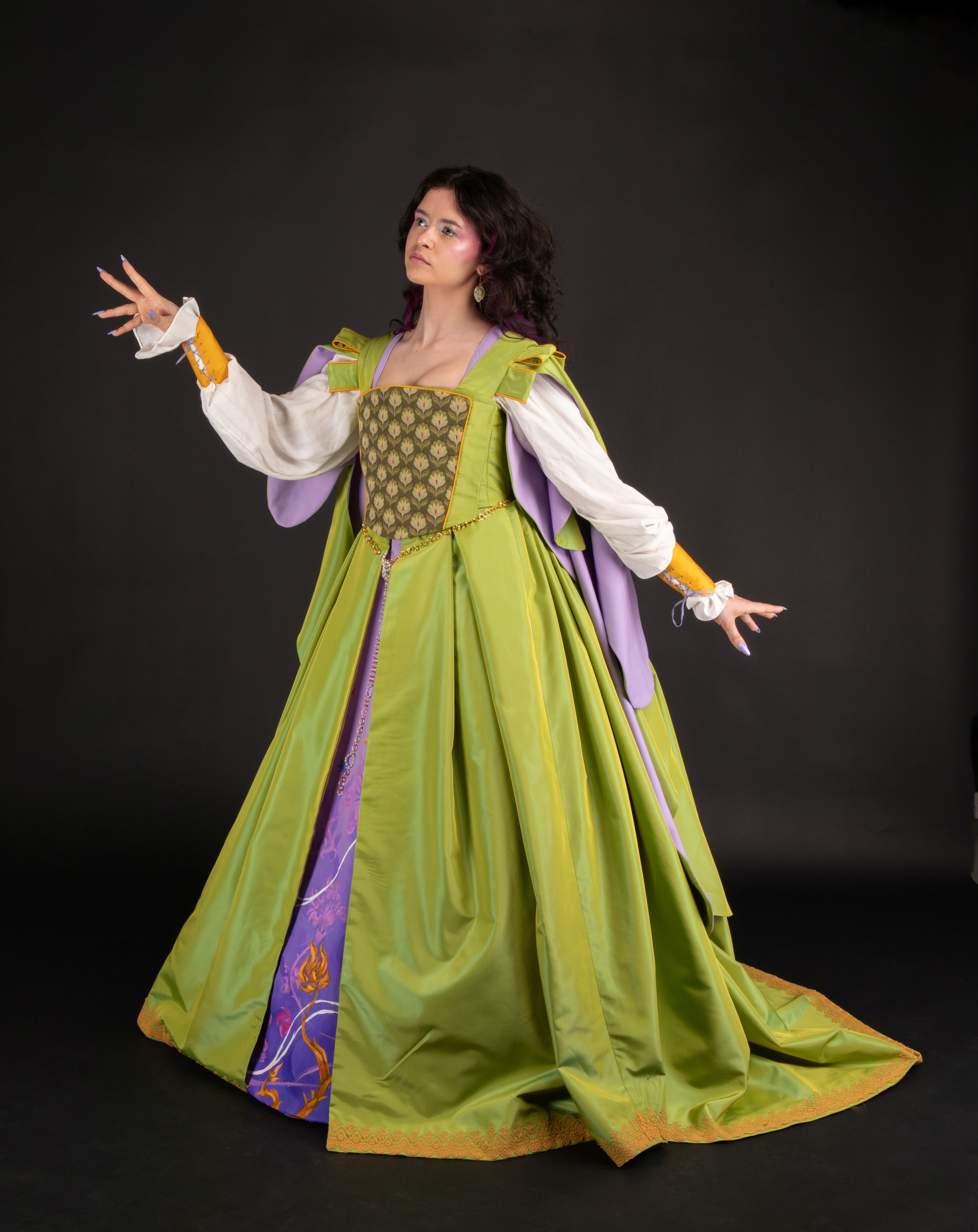 Costume of Magrat, casting a spell