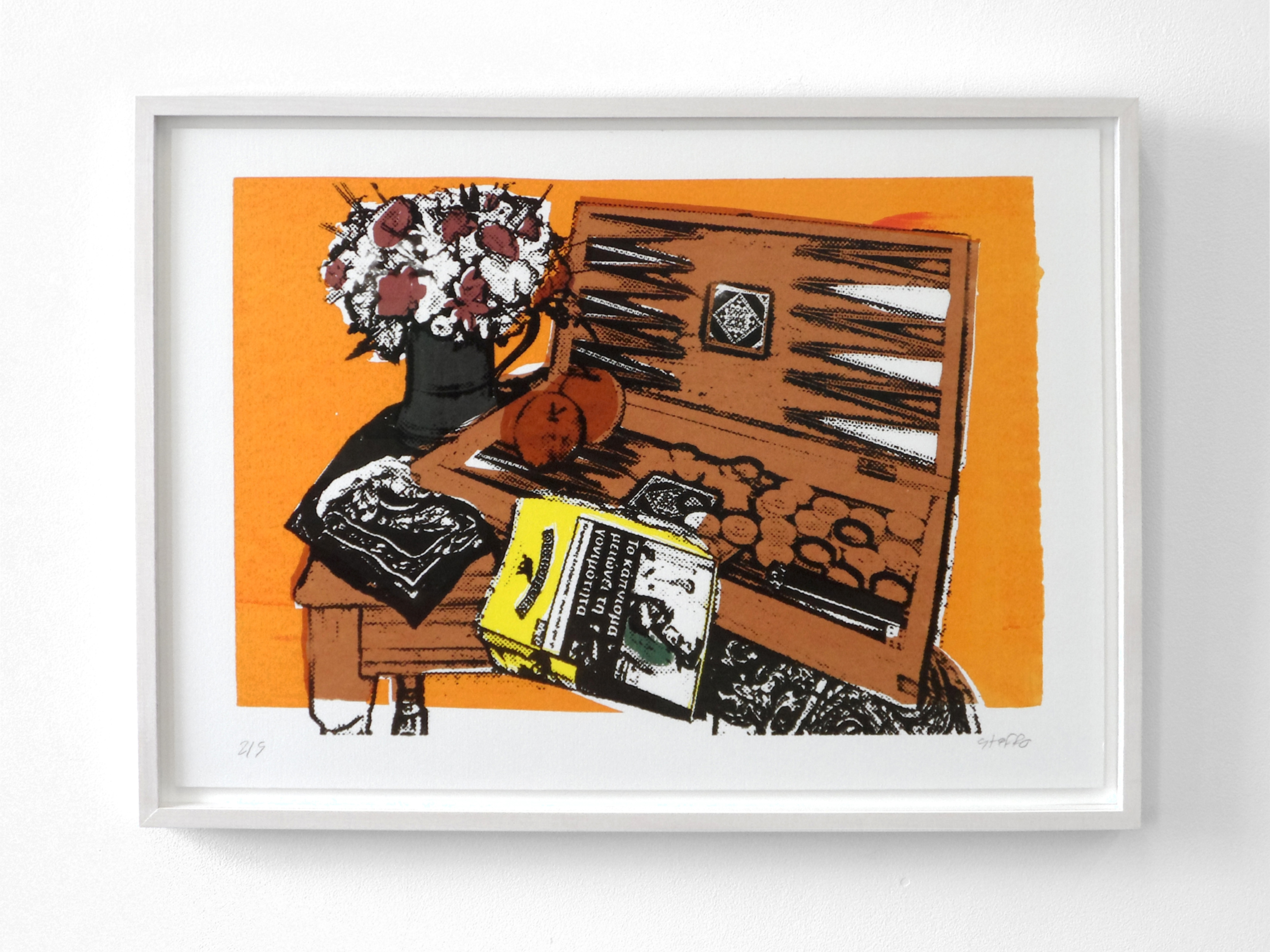 Print in frame/ Promotional Image Stefanos Leader