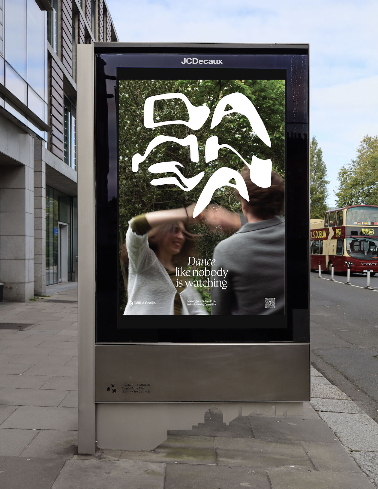 Campaign poster "Dance like nobody is watching"