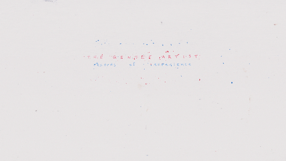 Looping animated boil of title text