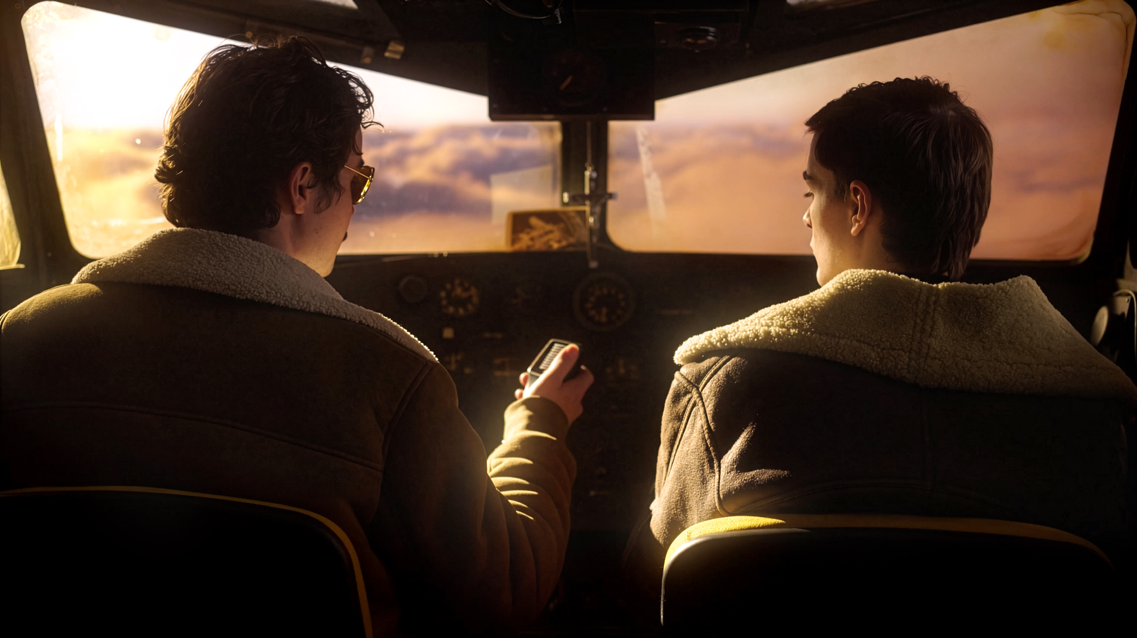 B17 cockpit film still