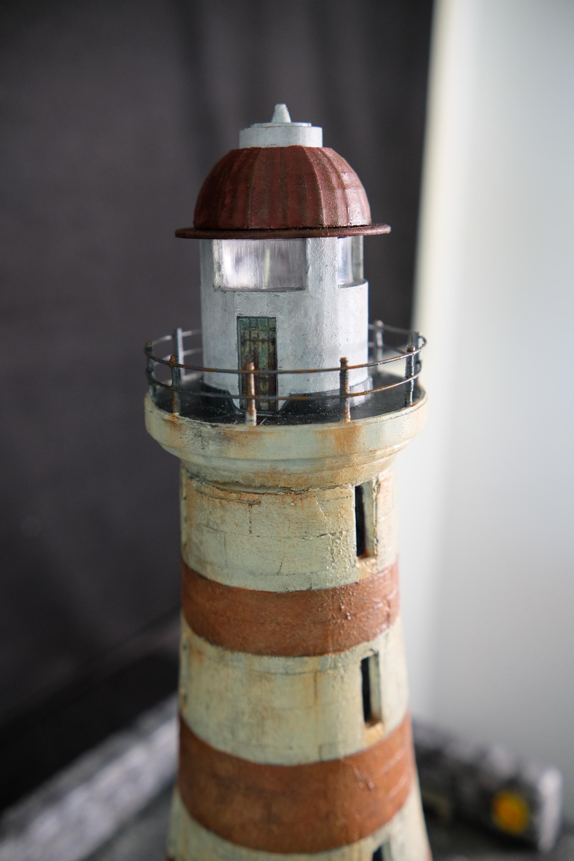 Close up of top of Lighthouse