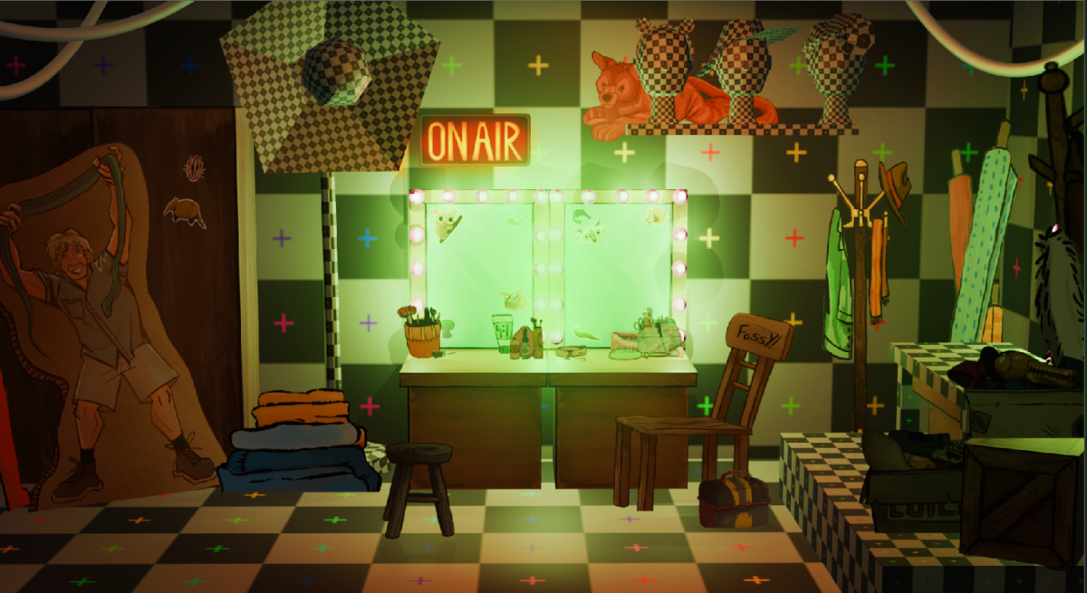 backstage set wip