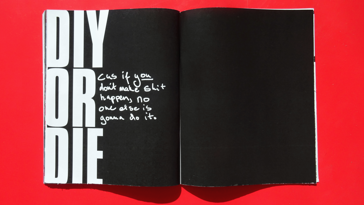 double page spread