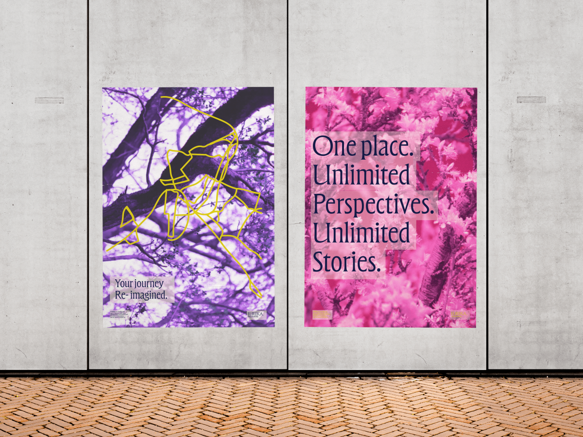 posters on wall