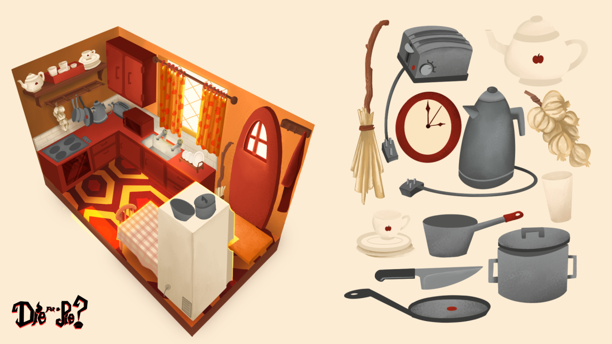 Short Film 'Die for a Pie' - Prop Design