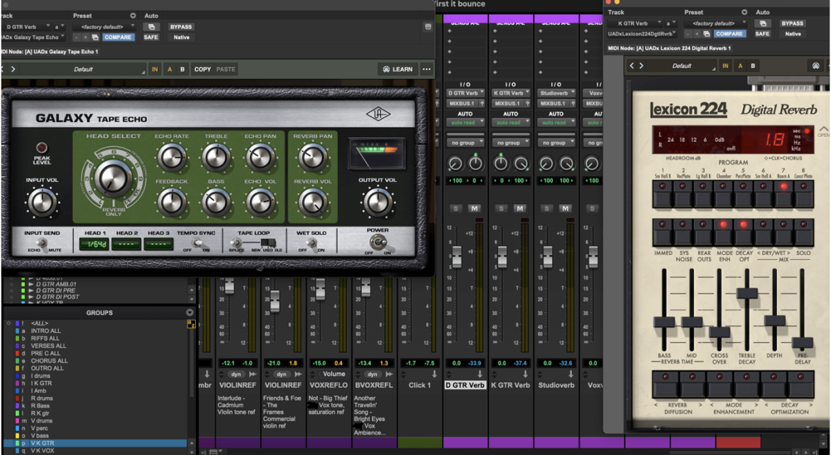 Session view