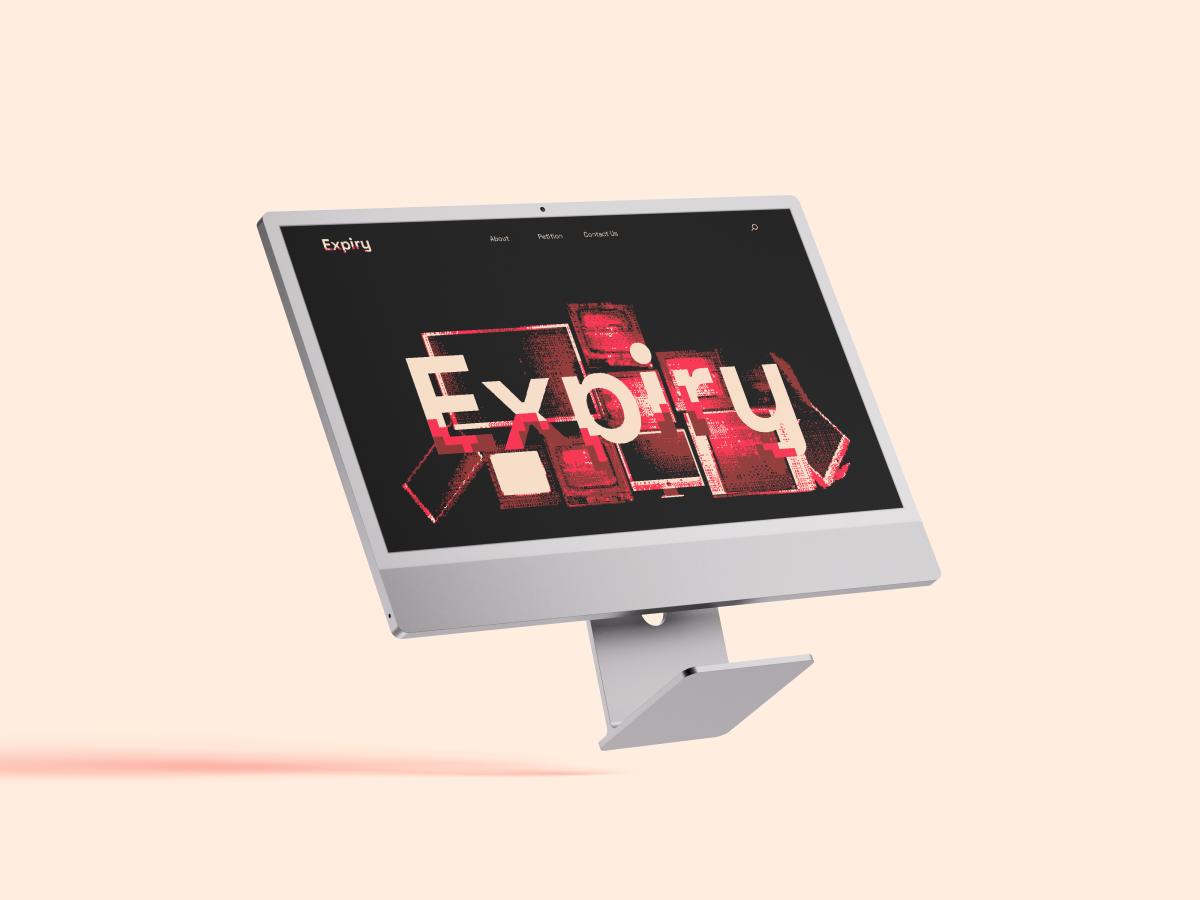 Expiry homepage