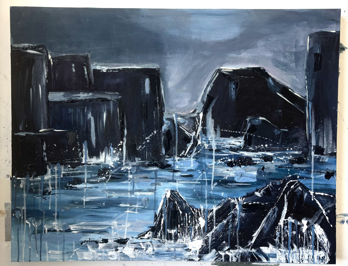 Dark Seascape