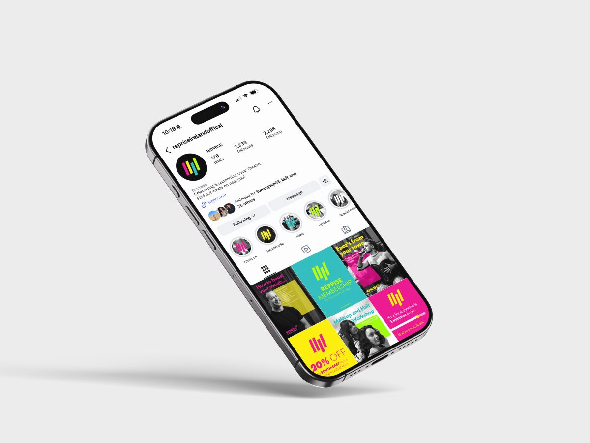 Reprise Iphone Mockup