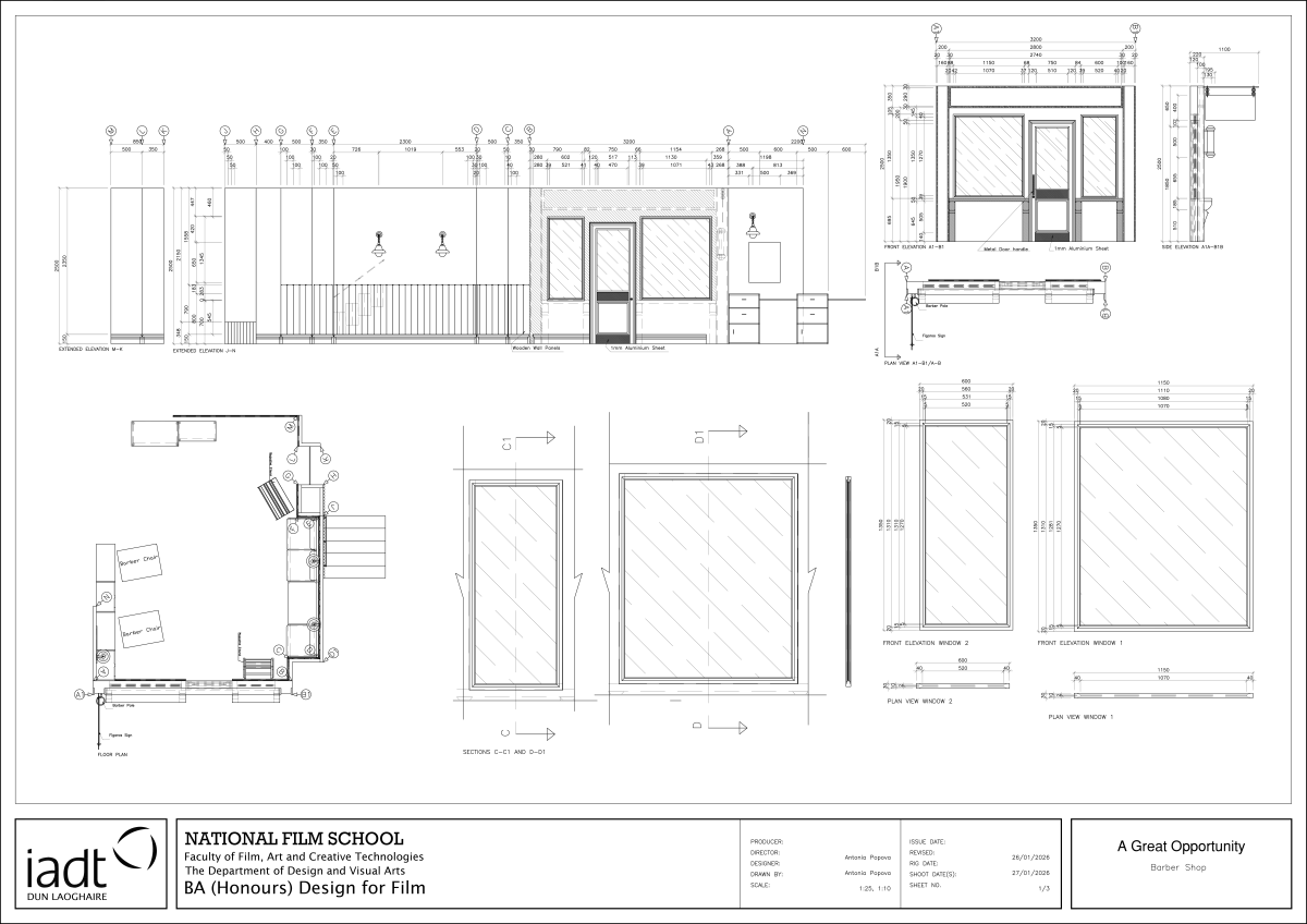 A Great Opportunity Construction Drawing