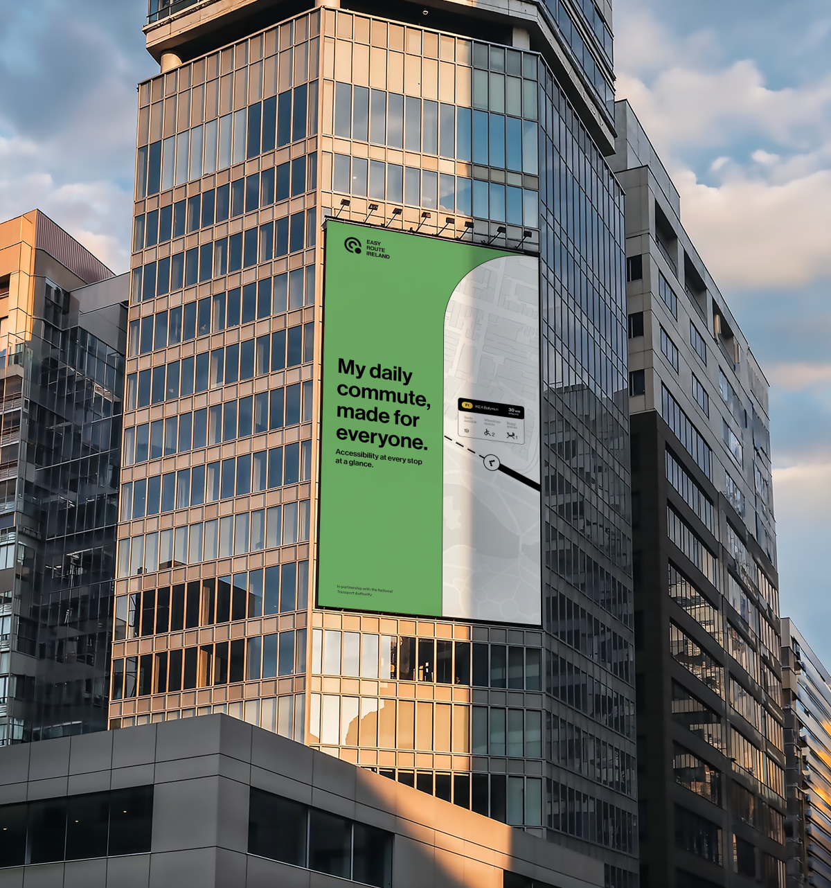 Vertical billboard