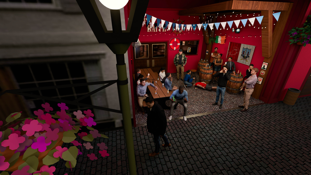 High Tide: An Fear Baite pub render 