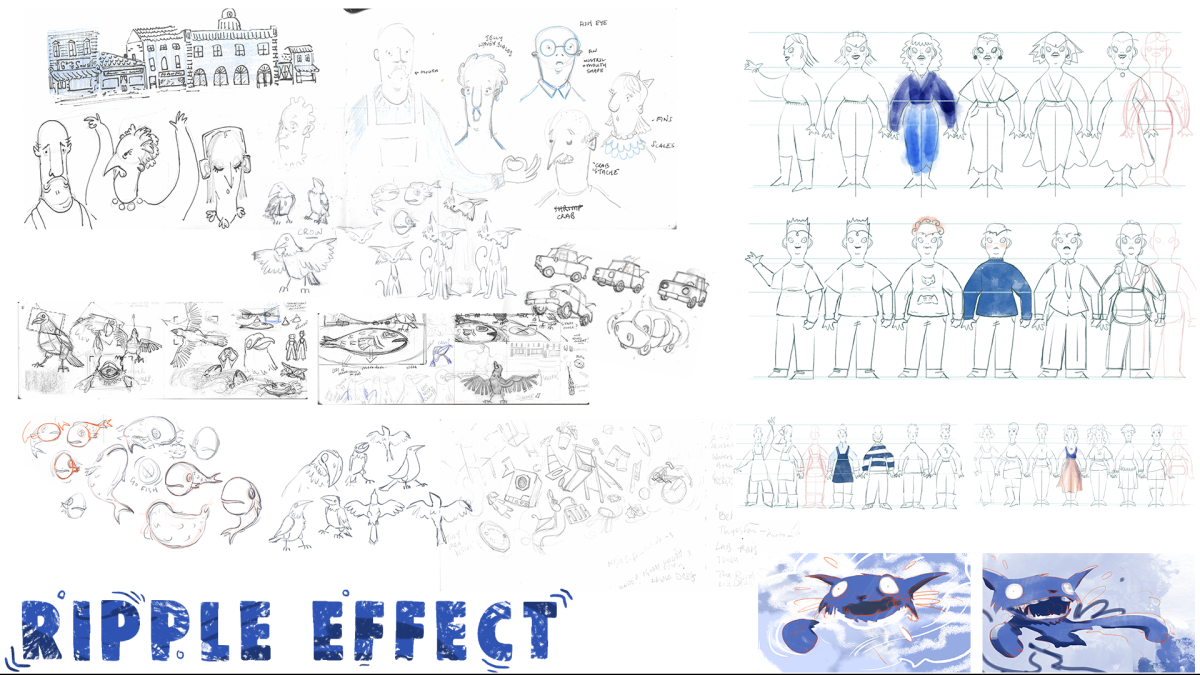 Ripple Effect Sketchbook and Character Design