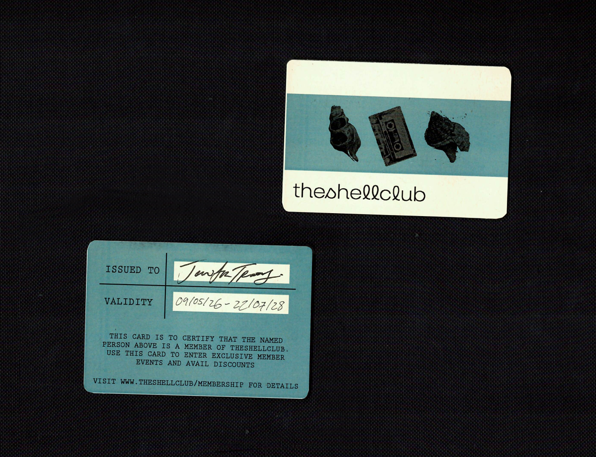 the shell club membership card