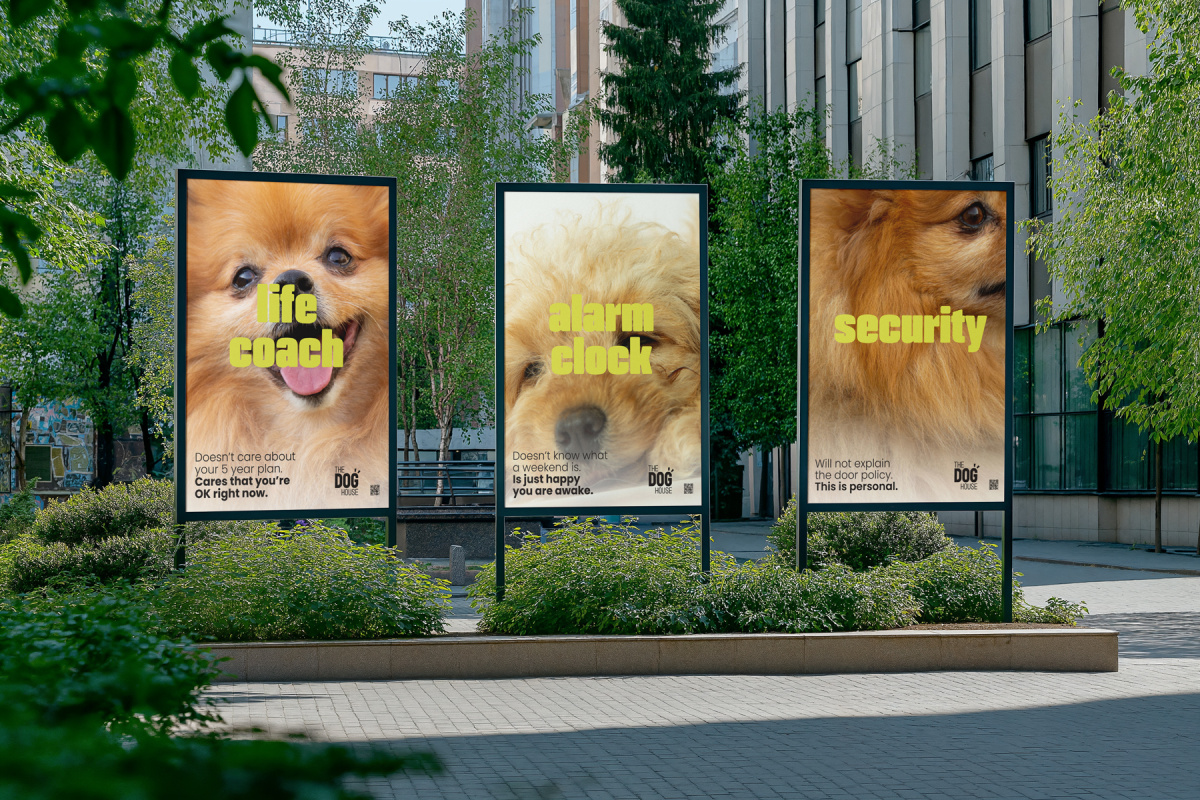 Public awareness campaign from The Dog House exploring the emotional support, comfort, and connection dogs bring to everyday life.
