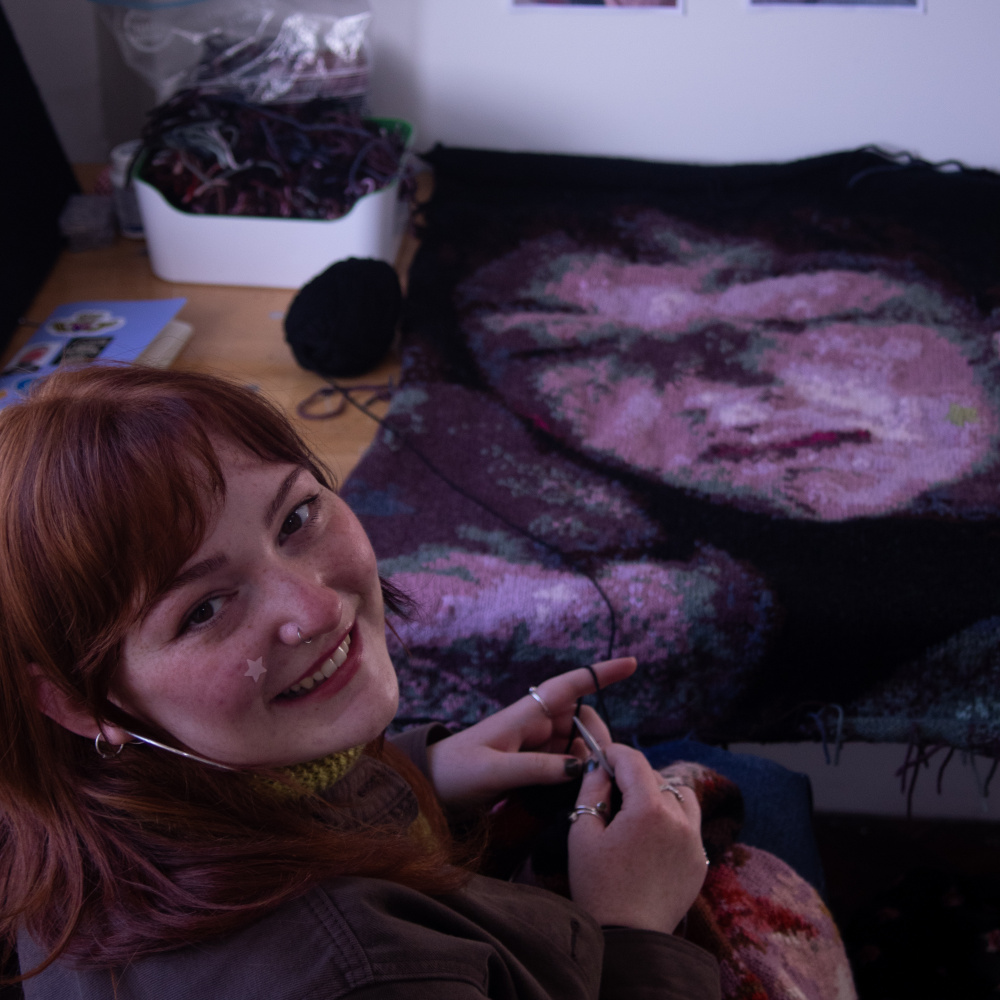 Photograph of artist